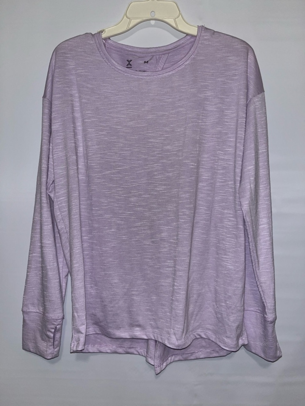 XERSION Iris Blossom SD Wicking Athletic Long Sleeve Size M NWT